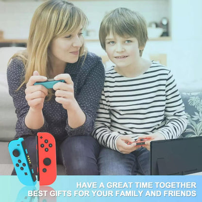 UHM JoyPad for Nintendo Switch Controller, Blue Red