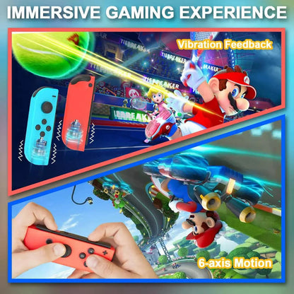 UHM JoyPad for Nintendo Switch Controller, Blue Red