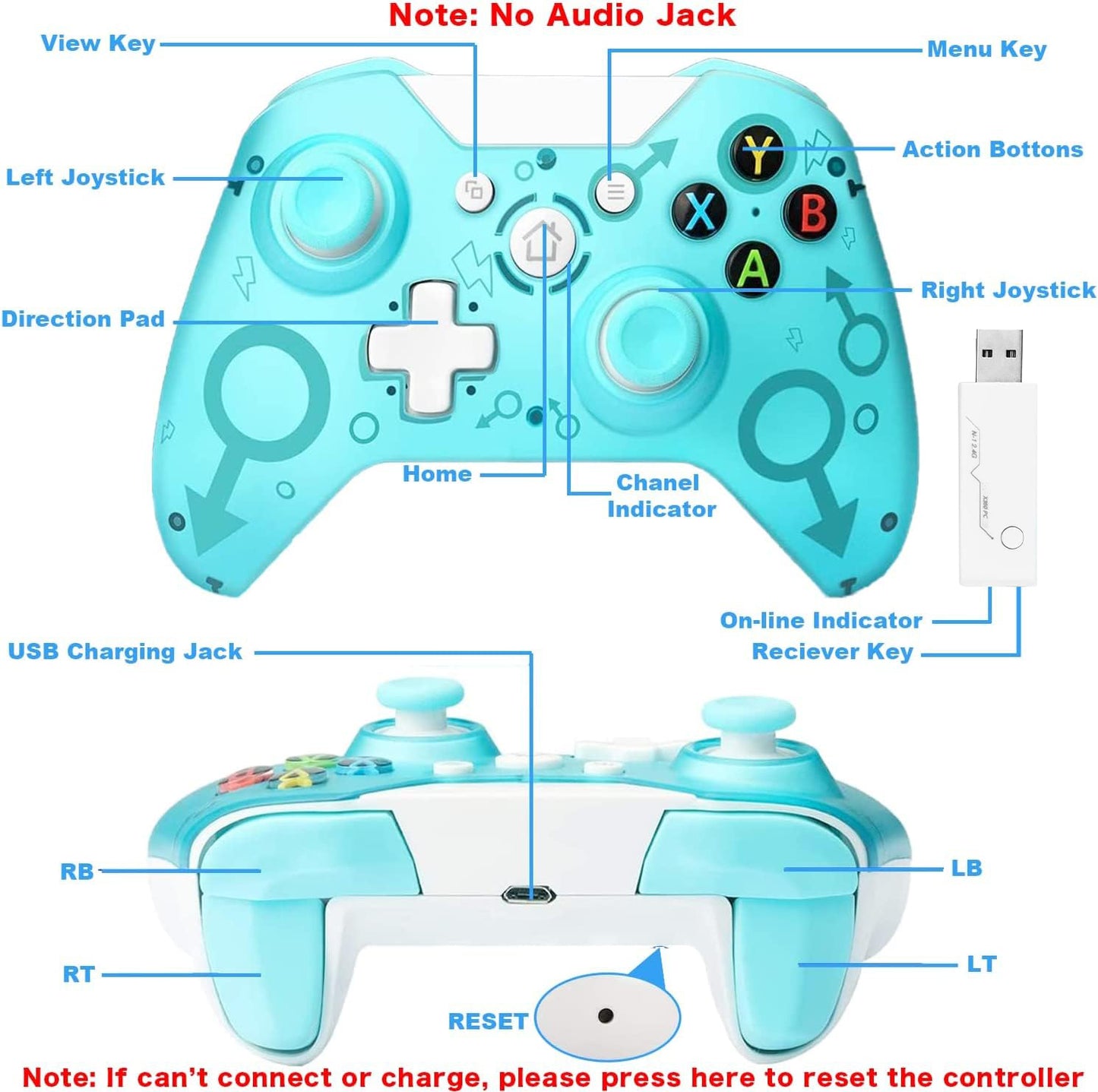 UHM N1 Xbox 360 Controller