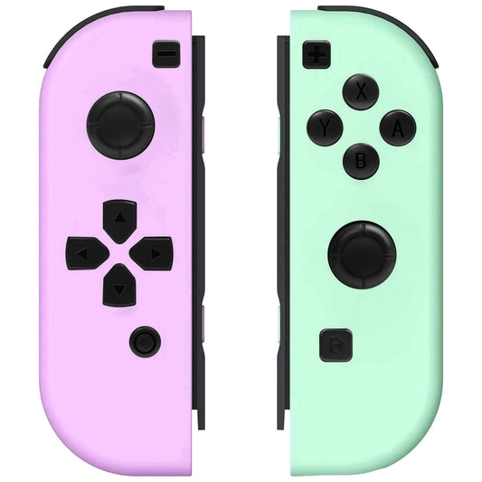 Wireless Controller for N-Switch,L/R Controllers Support Dual Vibration/Motion Control/Wake-up Function,Pink Green