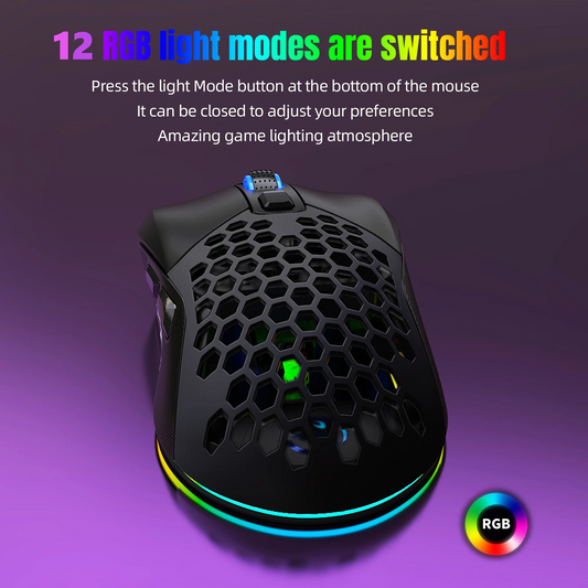 RCY X300 Wired Mouse,USB Wired Computer Gaming Mouse, Black