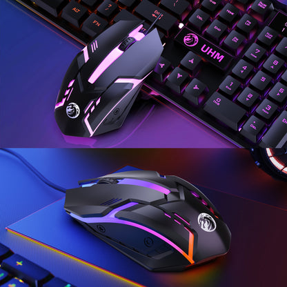 RCY UGK100 Wired Keyboard and Mouse Combo
