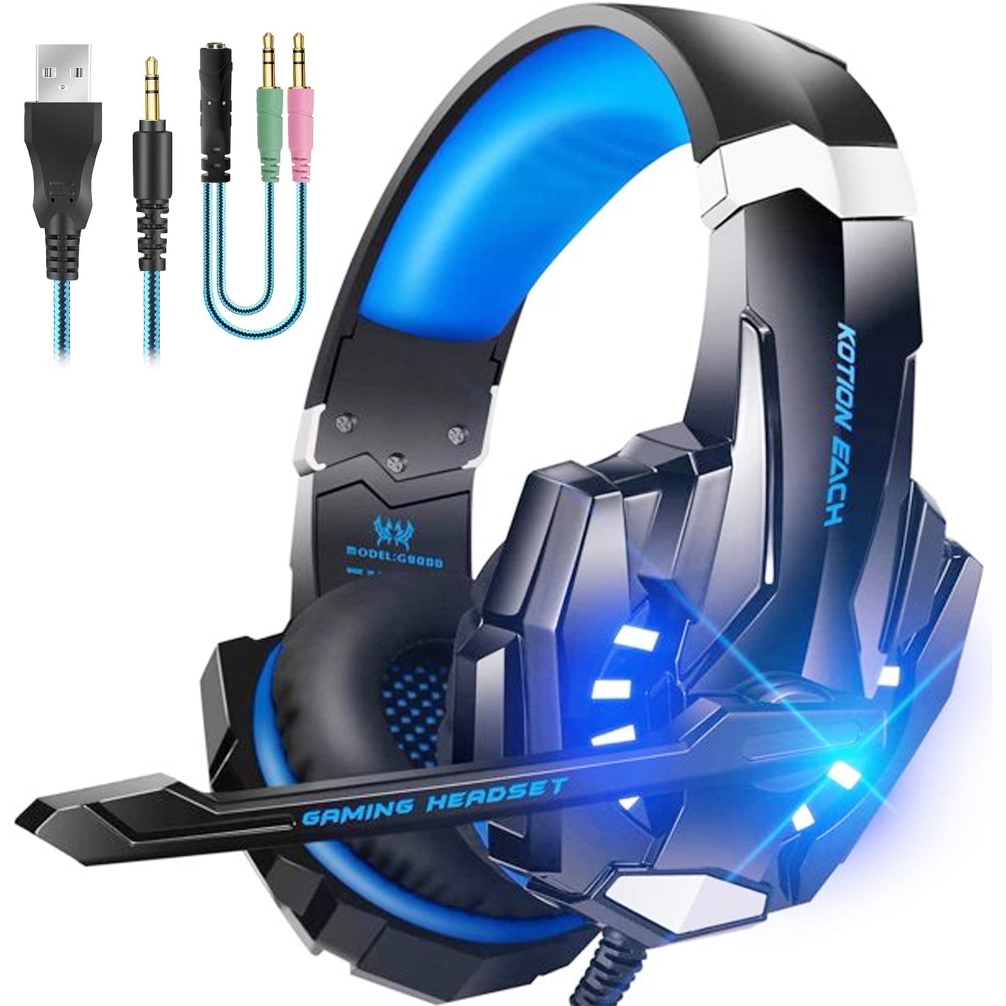 UVQYC Gaming Headset Wired G9000