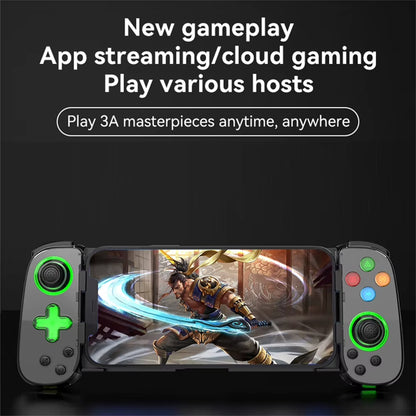 RCY Wireless Mobile Gaming Controller for iPhone/Android/PC,D7 Black