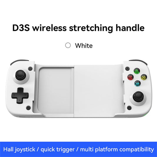 RCY Mobile Phone Controller With Expandable Game Controller,D3S White