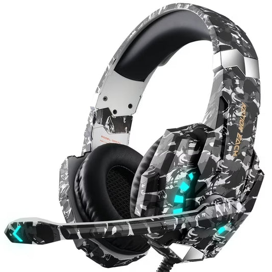 UHM  G9000 pro CamoGray  Gaming Headset for PS5 PS4