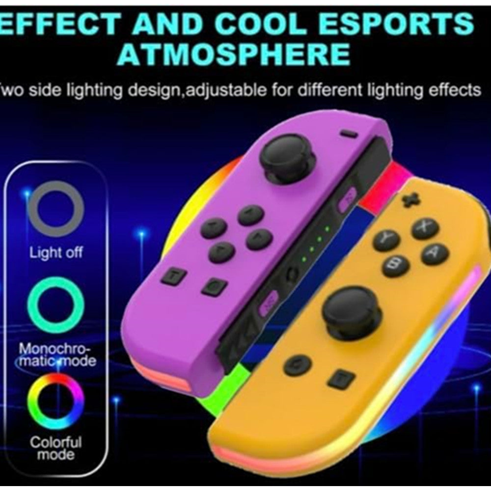 RCY Wireless Switch Controller,RGB Joypad  LED ZH