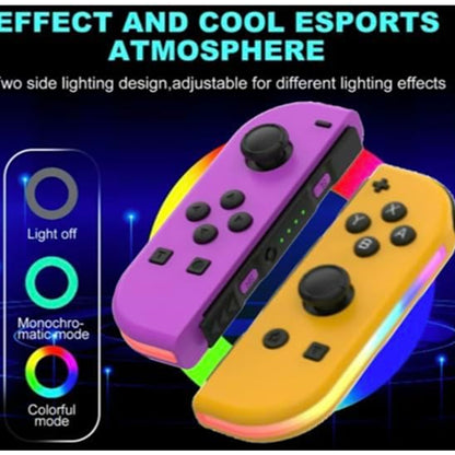 RCY Wireless Switch Controller,RGB Joypad  LED ZH