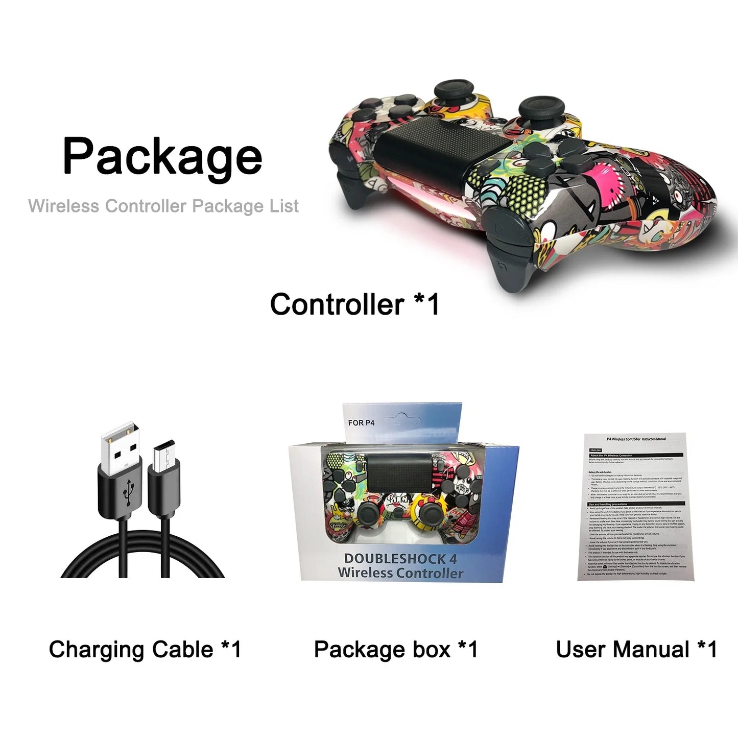 UHM Wireless Controller for P4,P4038KT