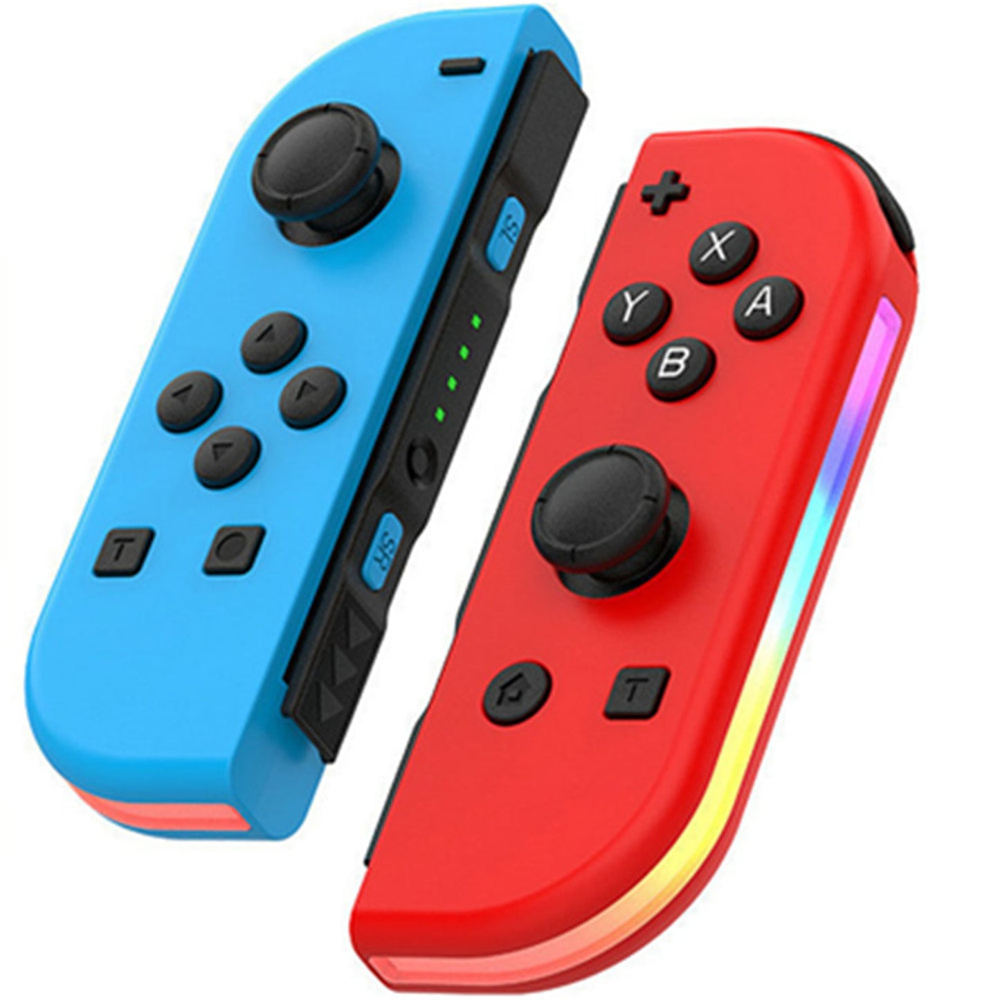 RCY Joypad Controller (left/right) for Switch ,Blue&Red with LED
