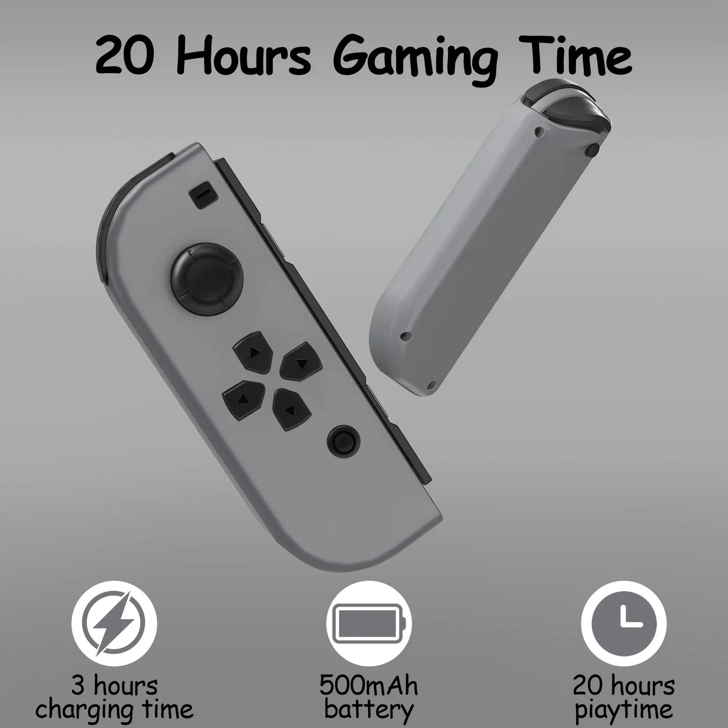 Switch Controller for N-Switch,OLED,Lite,Wireless Controllers (L/R) Support Vibration/WakeUp Function/Motion Control