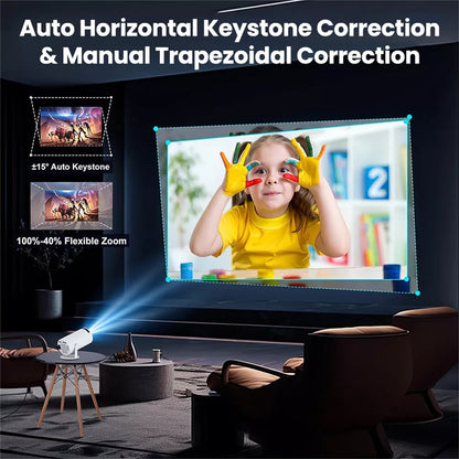 RCY Mini Projector 1080P Portable Projector,HY300Pro