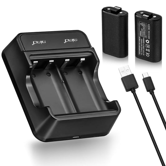 Rechargeable Battery Pack for Xbox Series X Controller ,2x1100mAh Controller Battery Pack for Xbox Series S,Xbox One Accessories