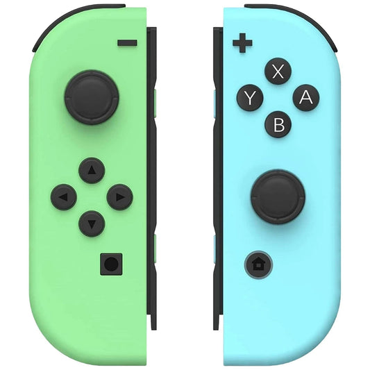Switch Controller for N-Switch,Wireless Controllers (L/R) Support Vibration/WakeUp Function/Motion Control,Blue Green