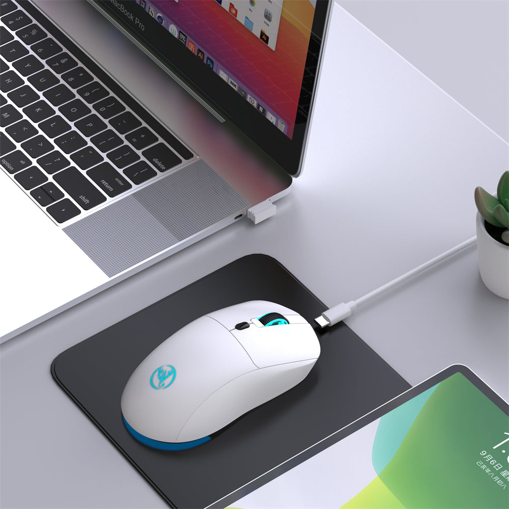 RCY T20 Wireless Gaming Mouse for PC White