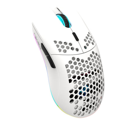 RCY T66 2.4G Ultralight Wireless Gaming Mouse White