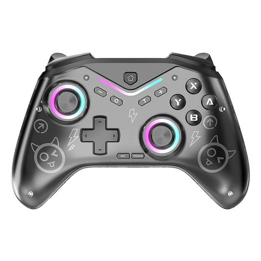 UHM Wireless Switch Controller for N-Switch/Steam/IOS/Android,Switch Pro Controller with Hall Joysticks and Hall Triggers,Magnetic Surface Shell&Lightweight Mechanical Button Control