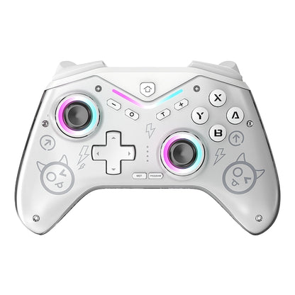 ERFKJE  Wireless Switch Controller for N-Switch/Steam/IOS/Android,Switch Pro Controller with Hall Joysticks and Hall Triggers,Magnetic Surface Shell&Lightweight Mechanical Button Control SW619