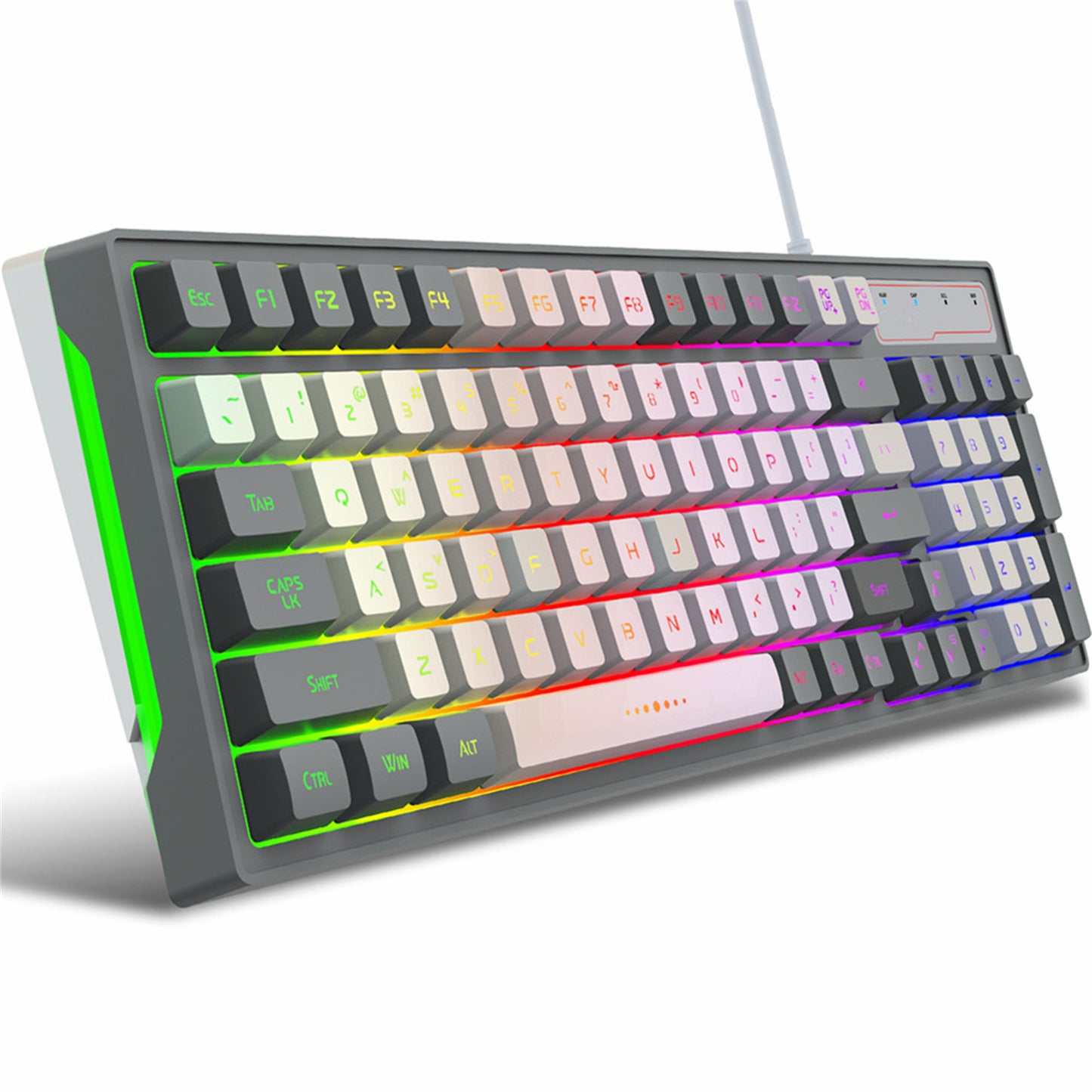 RCY USB Wired Gaming Keyboard, 96 Keys