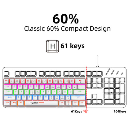 UHM V900 Wired Gaming Keyboard