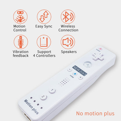 RCY Wii Remote Controller Compatiable with Nintendo Wii/Wii U, White