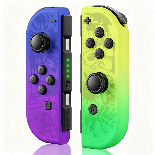 Wireless Controller Compatible with Switch for N-Switch/OLED/Lite,Wireless Controller (L/R) Support Vibration/WakeUp Function/Motion Control