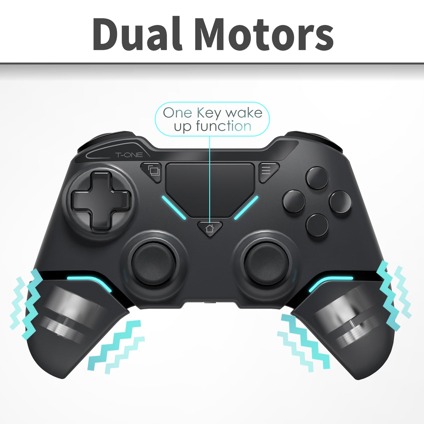 UHM T1b PS4 Controller-Black