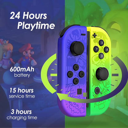 RCY Joy Con Controller for Nintendo Switch,Switch Joypad Controller,Splatoon 3