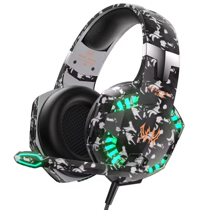 UHM Wired Gaming Headset for PS5/PS4/Switch/ PC/Phone,Gaming Headphones with 20H Playtime Noise-Canceling Mic,7.1 Surround Sound
