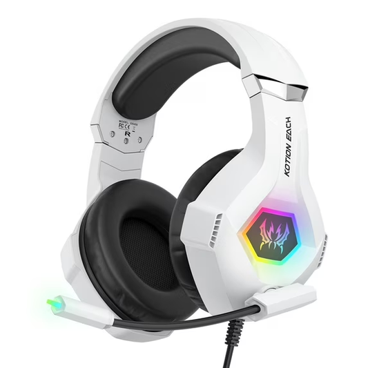 UHM Wired Gaming Headsets GS450-White