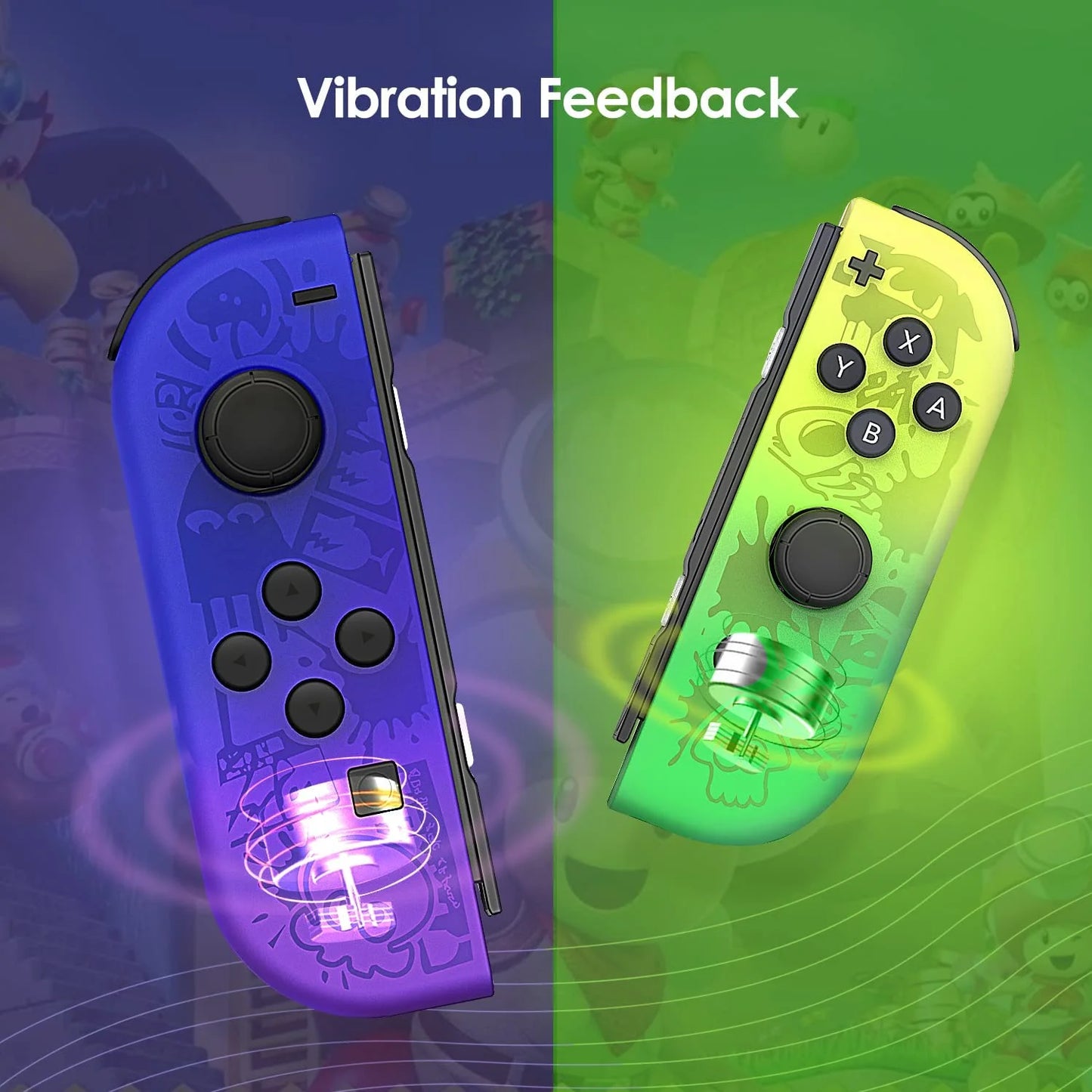 RCY Joy Con Controller for Nintendo Switch,Switch Joypad Controller,Splatoon 3