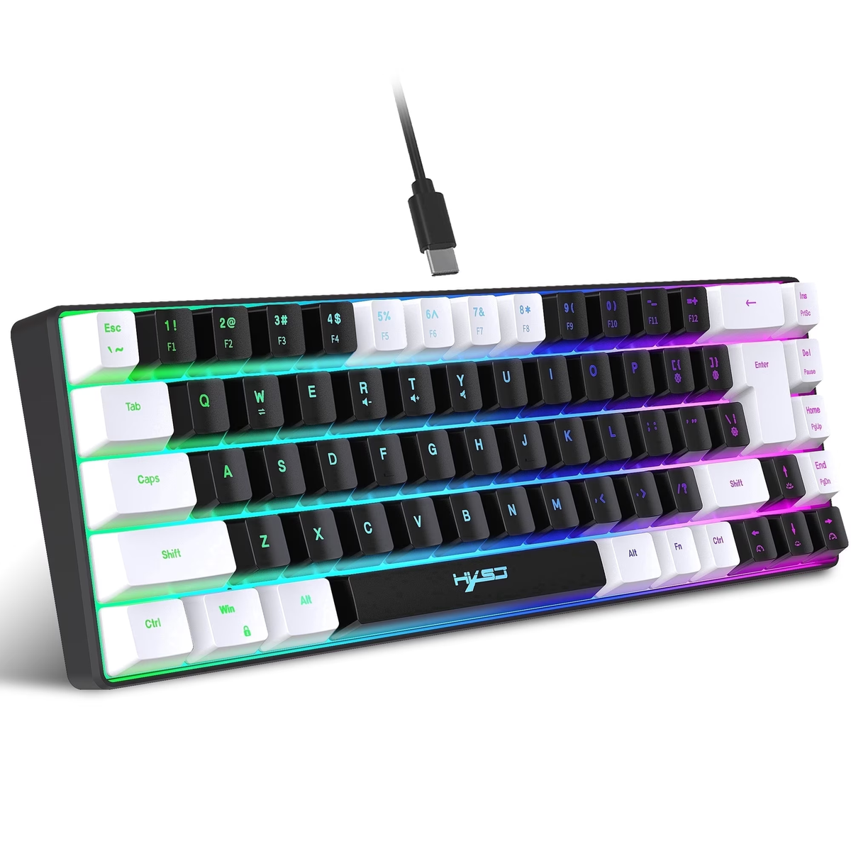 Hexamurby 68 Keys Gaming Keyboard V200