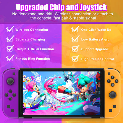 RCY Wireless Switch Controller,RGB Joypad  LED ZH