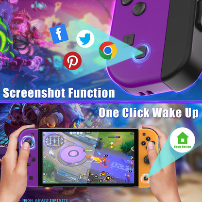 RCY Wireless Switch Controller,RGB Joypad  LED ZH
